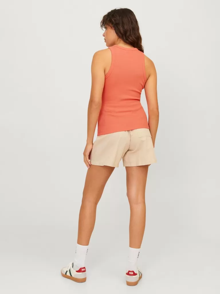 JACK & JONES Topy^JXFOREST Góra Pomarańczowy