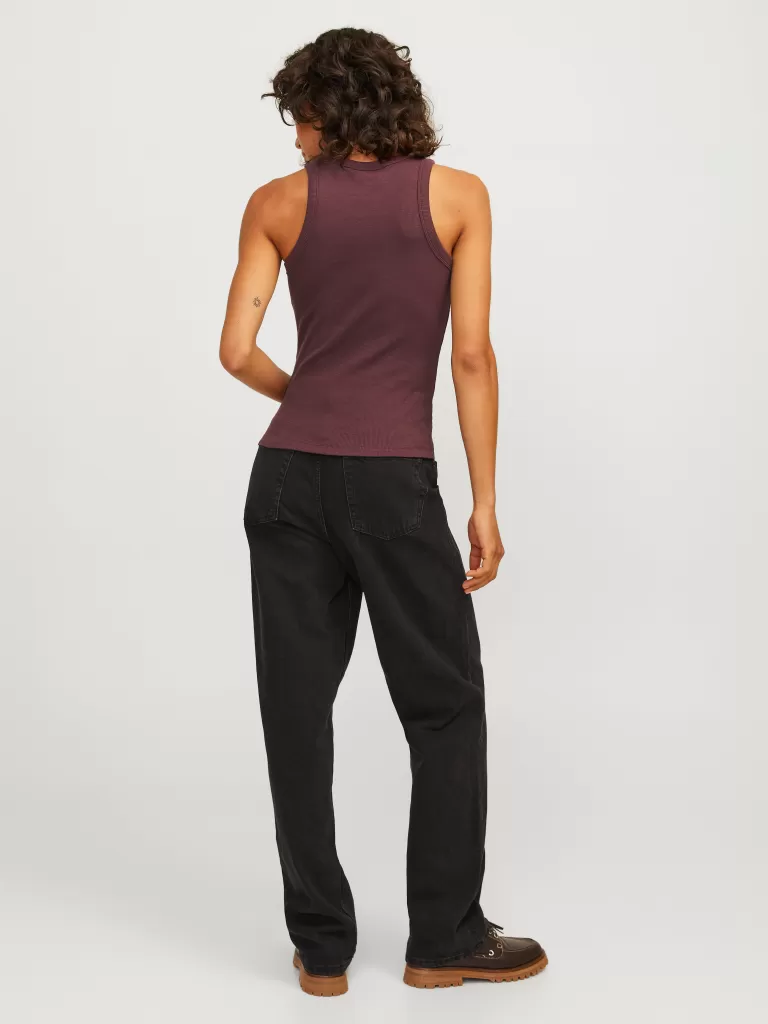 JACK & JONES Topy^JXFOREST Góra Czerwony