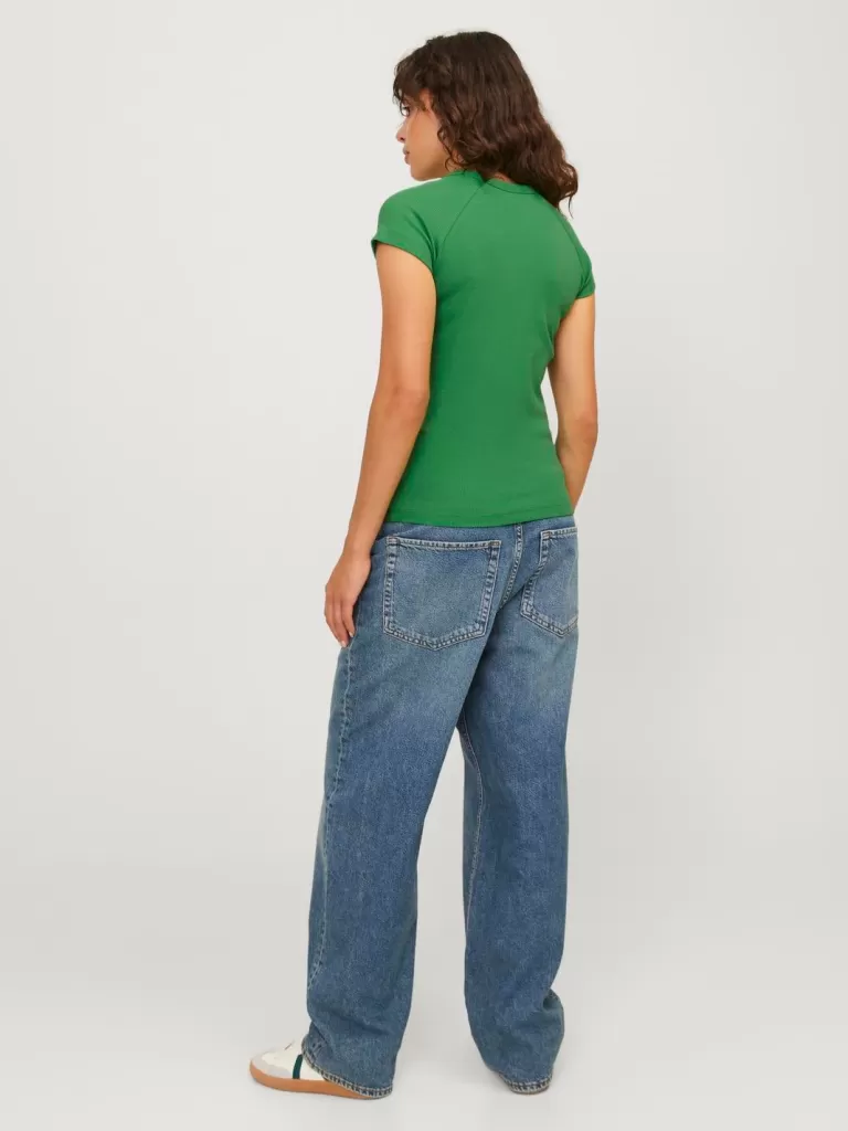 JACK & JONES Topy^JXFRIEND Góra Zielony