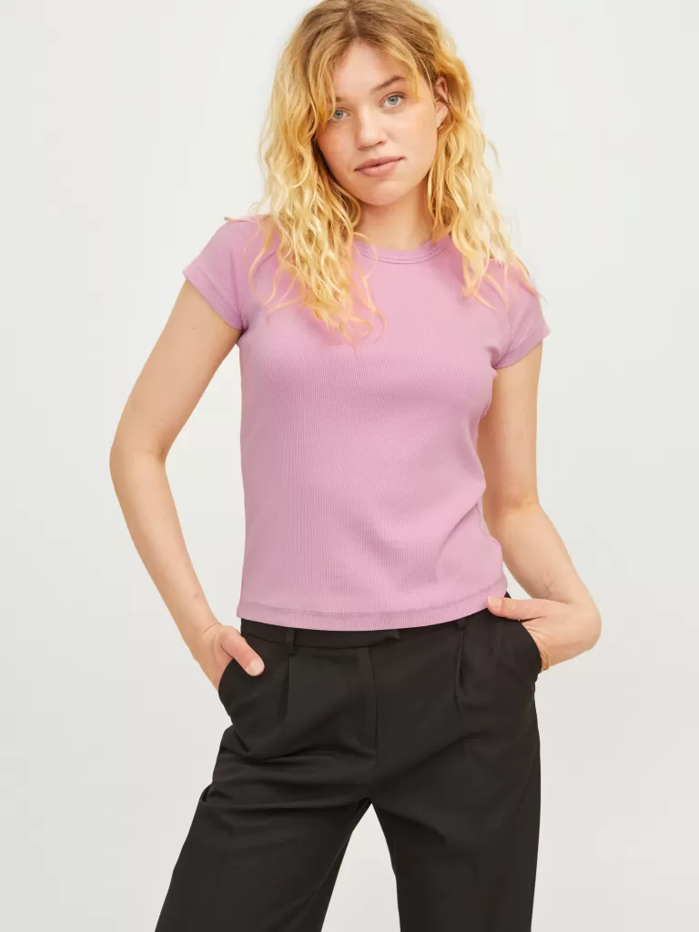 JACK & JONES Topy^JXFRIEND T-shirt Róży
