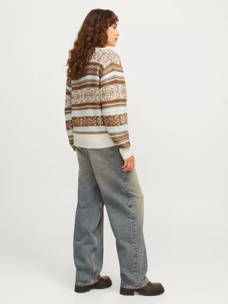 JACK & JONES Swetry^JXGALILEA Kardigan Brązowy