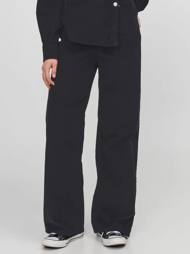 JACK & JONES Spodnie^JXGELLY Klasyczne spodnie Czarny