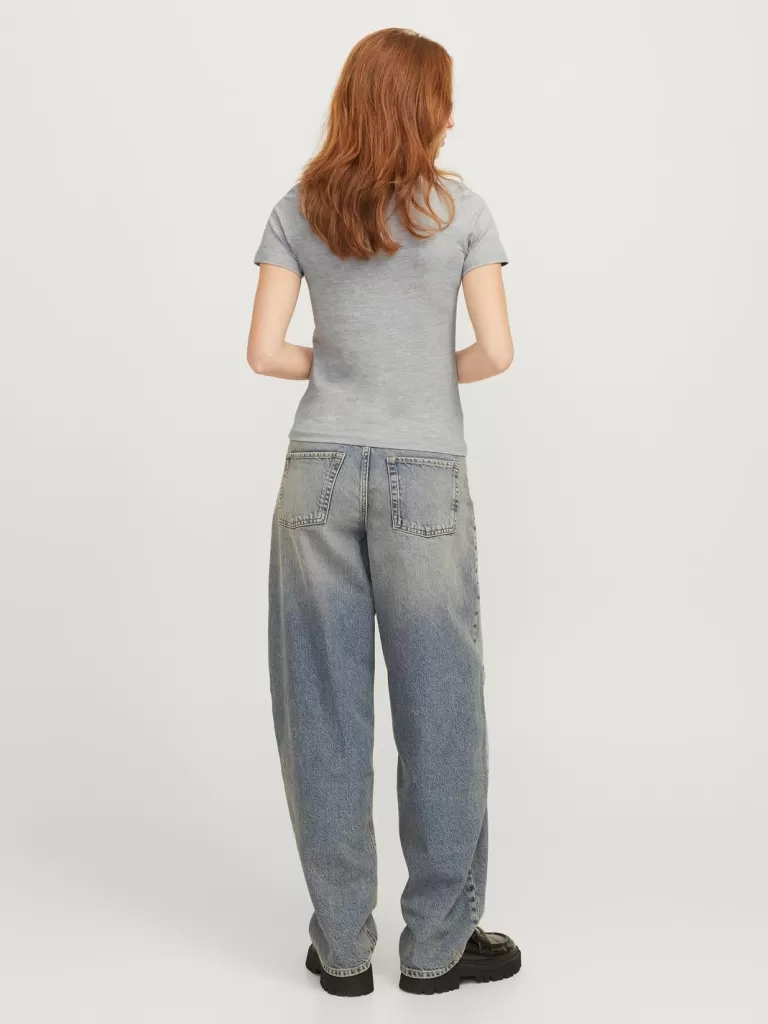 JACK & JONES Topy^JXGIGI T-shirt Szary