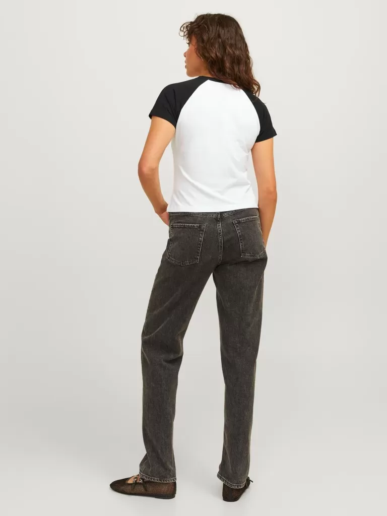 JACK & JONES Topy^JXGIGI T-shirt Biały