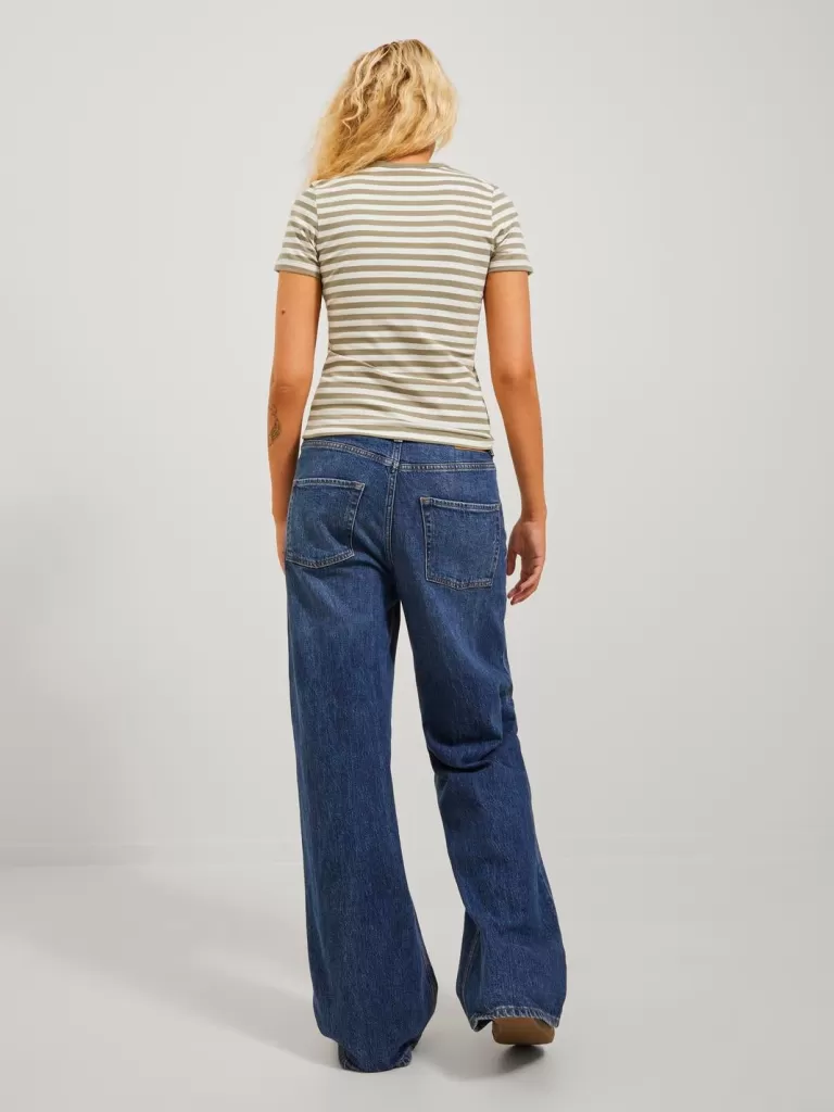 JACK & JONES Topy^JXGIGI T-shirt Brązowy