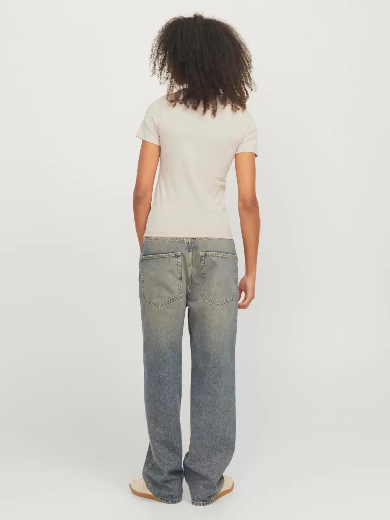 JACK & JONES Topy^JXGIGI T-shirt Beżowy