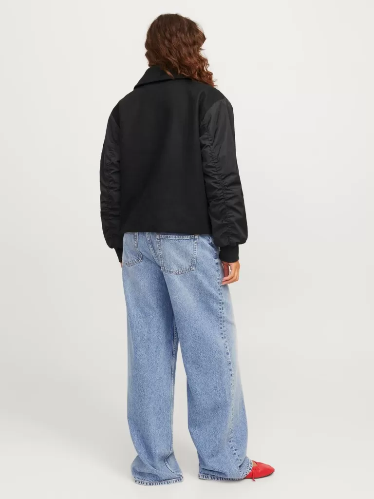 JACK & JONES Kurtki I Płaszcze^JXHARPER Płaszcz prochowiec Czarny