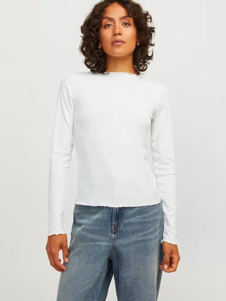 JACK & JONES Topy^JXHAYDEN Góra Biały