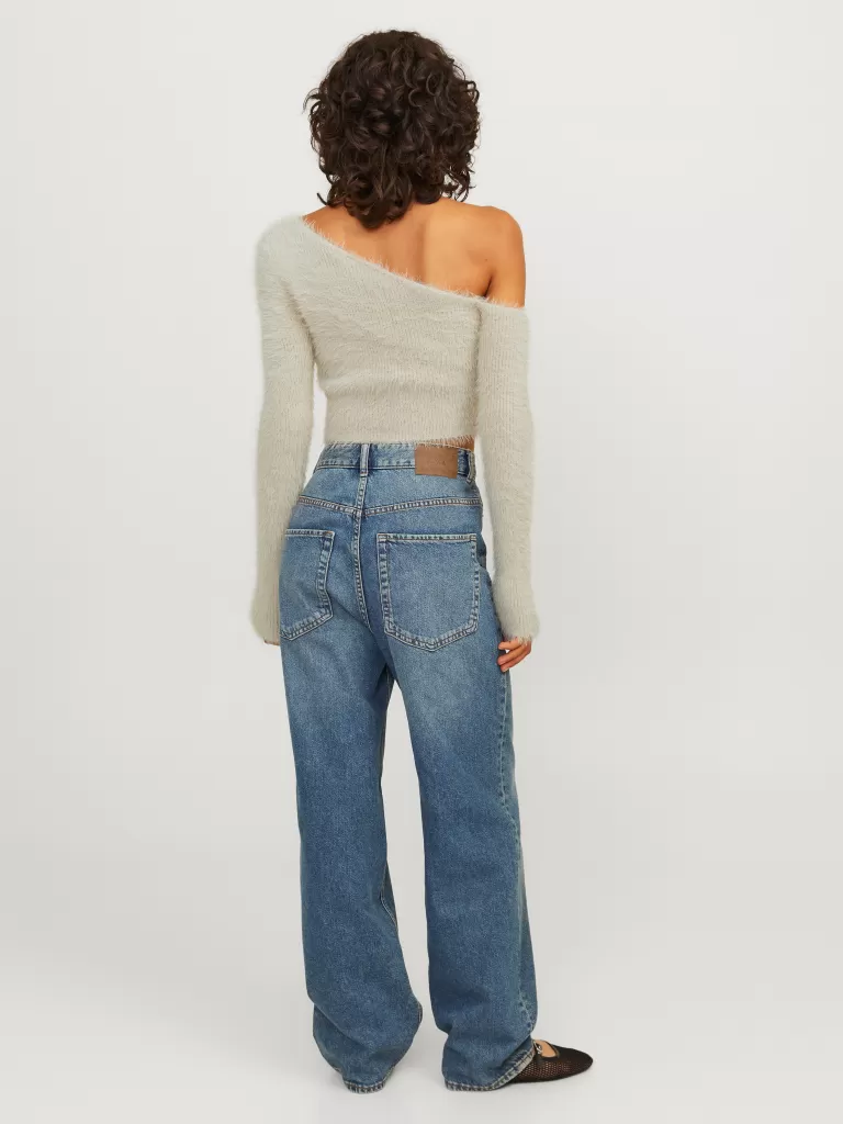 JACK & JONES Swetry^JXHEIDI Góra Beżowy