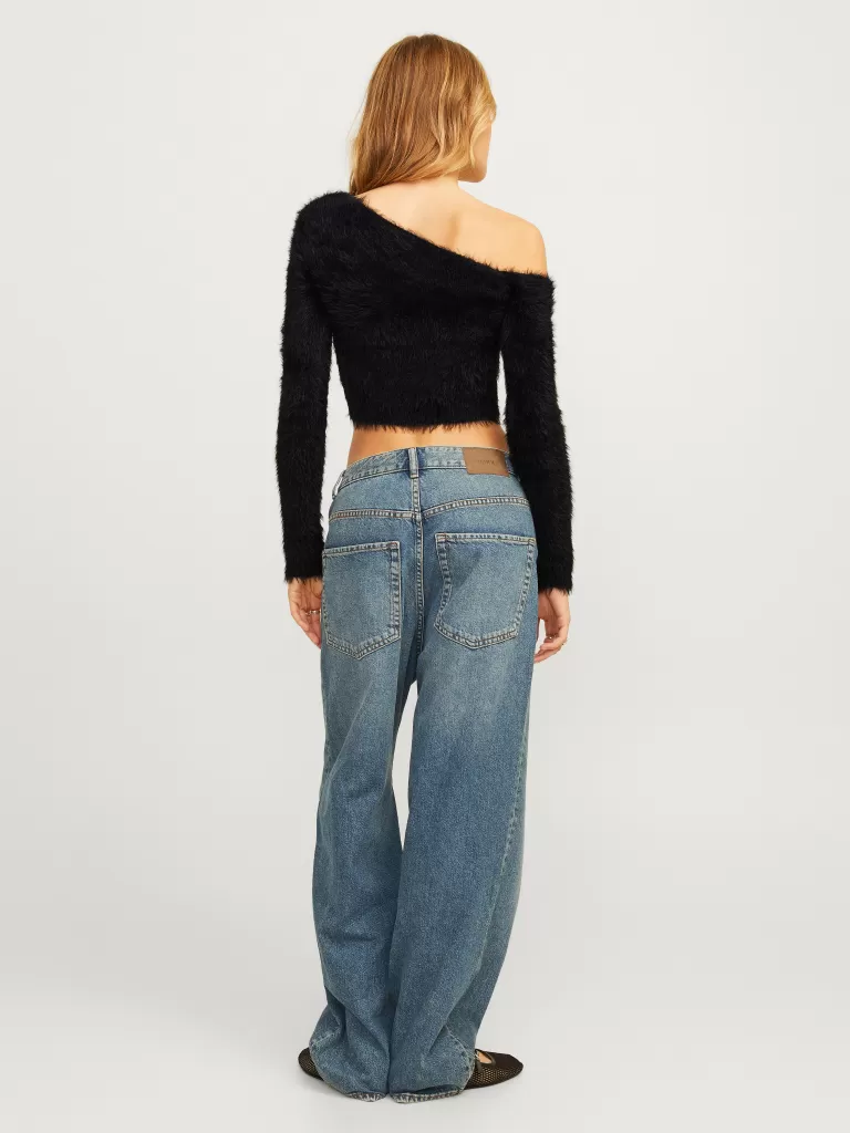 JACK & JONES Swetry^JXHEIDI Góra Czarny