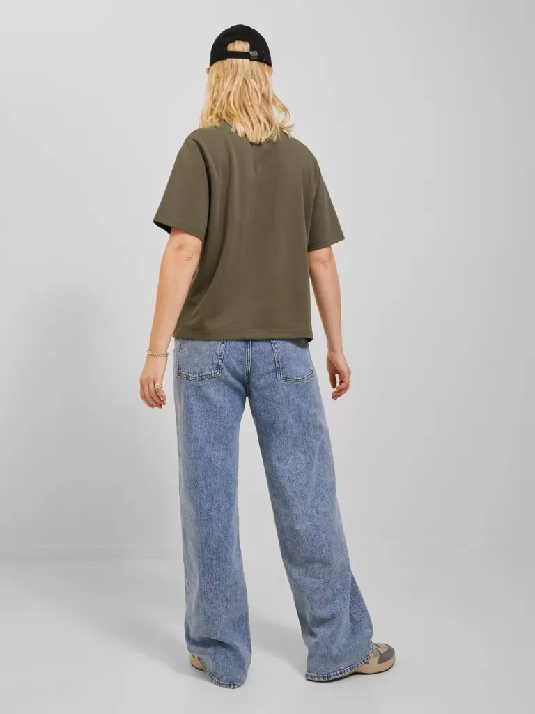 JACK & JONES Topy^JXISA T-shirt Zielony