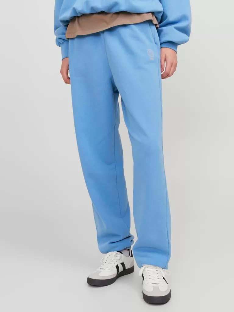 JACK & JONES Spodnie^JXJADA Spodnie dresowe Niebieski