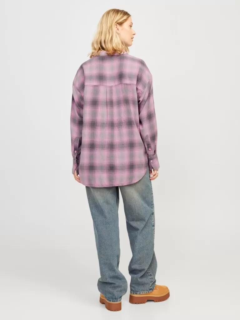 JACK & JONES Koszule^JXJAMIE Koszula Fioletowy