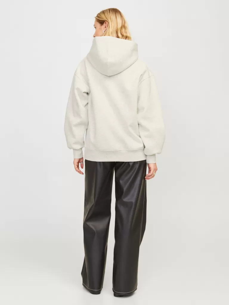 JACK & JONES Bluzy^JXJASMIN Bluza z kapturem Szary