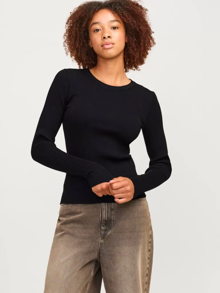 JACK & JONES Topy | Swetry^JXJODI Góra Czarny