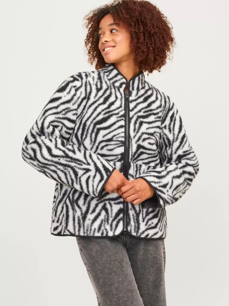 JACK & JONES Kurtki I Płaszcze^JXJOE Kurtka pluszowa Czarny
