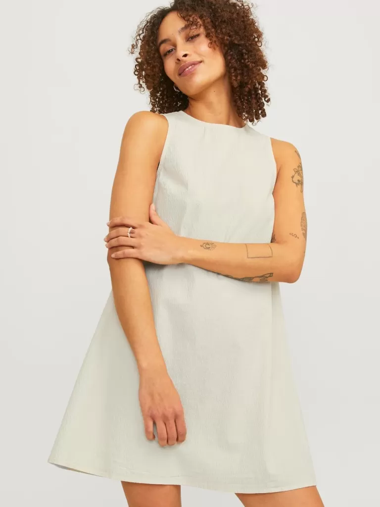 JACK & JONES Sukienki^JXKAIA Sukienka Biały