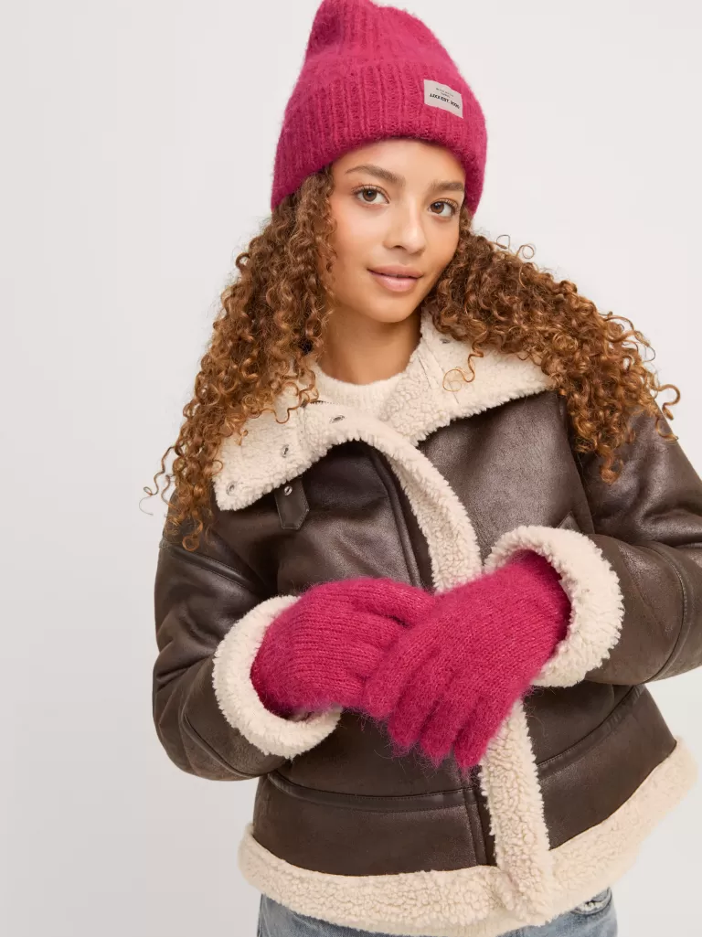JACK & JONES Akcesoria | Akcesoria^JXKATHERINE Rękawiczki Fioletowy