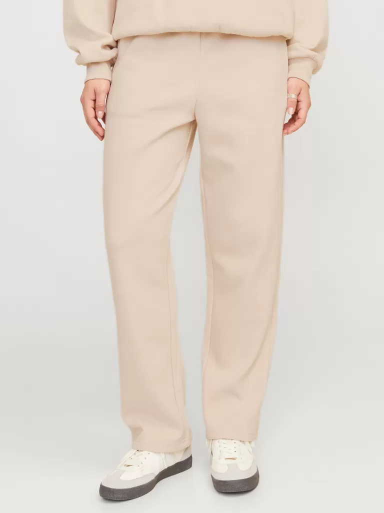 JACK & JONES Spodnie^JXKAYA Spodnie dresowe Beżowy