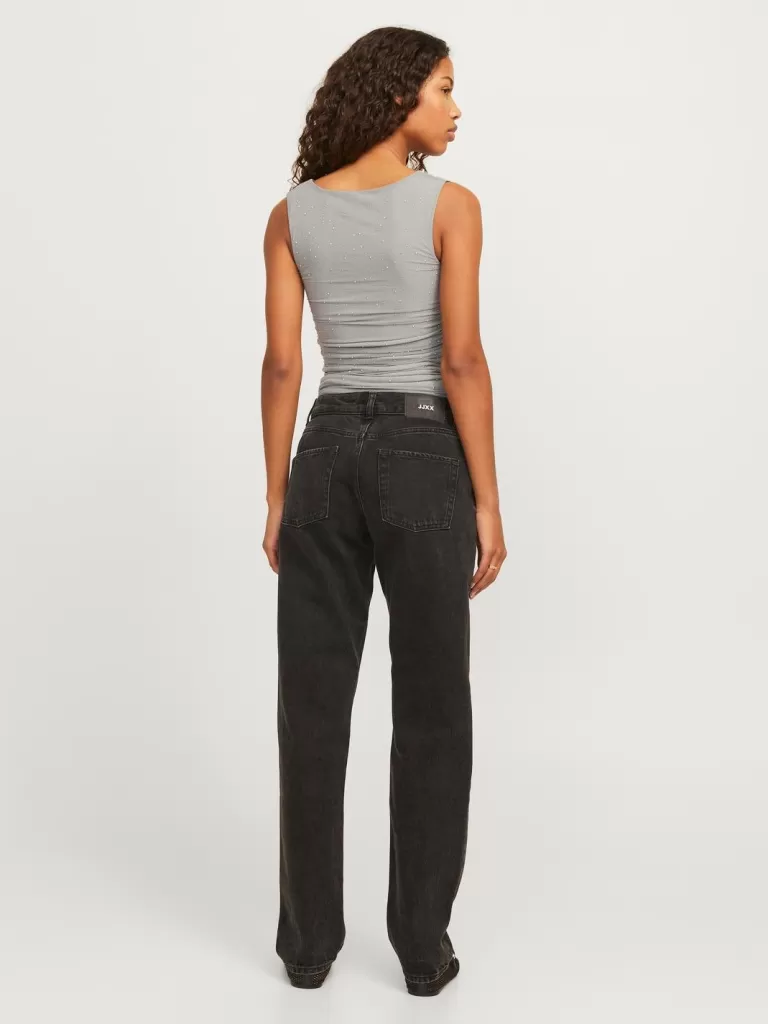 JACK & JONES Topy^JXKIA Góra Szary