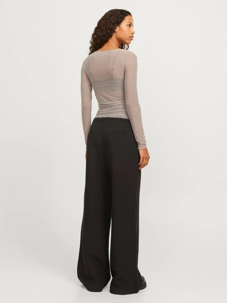 JACK & JONES Topy^JXKIA Góra Szary