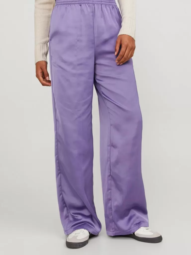 JACK & JONES Spodnie^JXKIRA Klasyczne spodnie Fioletowy