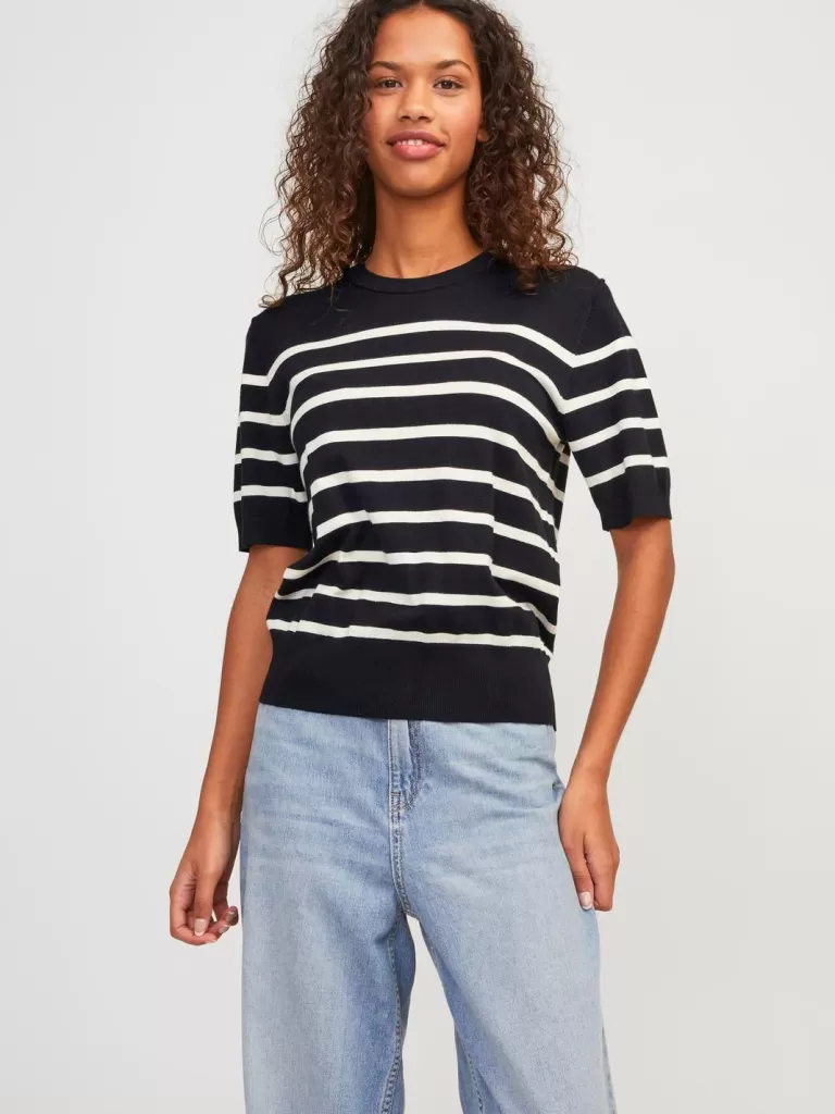 JACK & JONES Swetry^JXLAYLA Góra Czarny