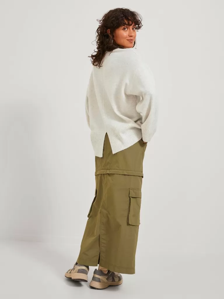 JACK & JONES Swetry^JXLICA Sweter wkładany przez głowę Szary