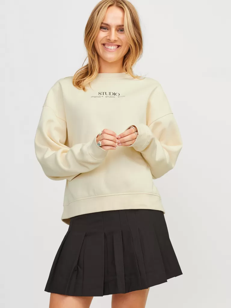 JACK & JONES Bluzy^JXLILLIE Bluza Biały