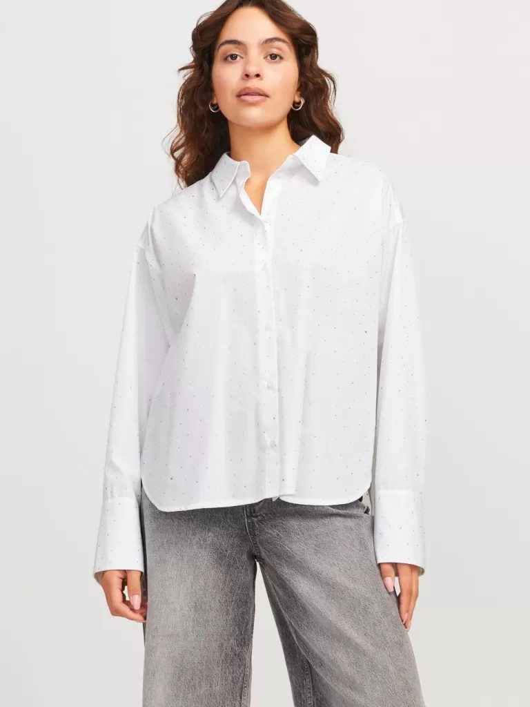 JACK & JONES Koszule^JXLISA Koszula Biały