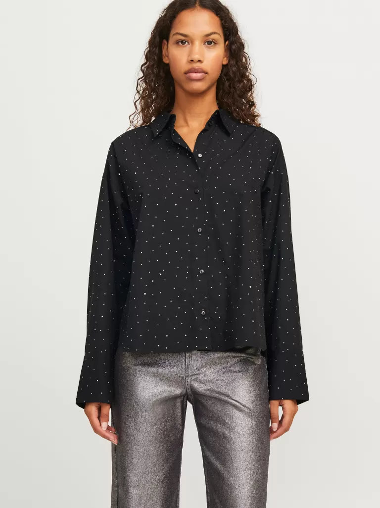 JACK & JONES Koszule^JXLISA Koszula Czarny