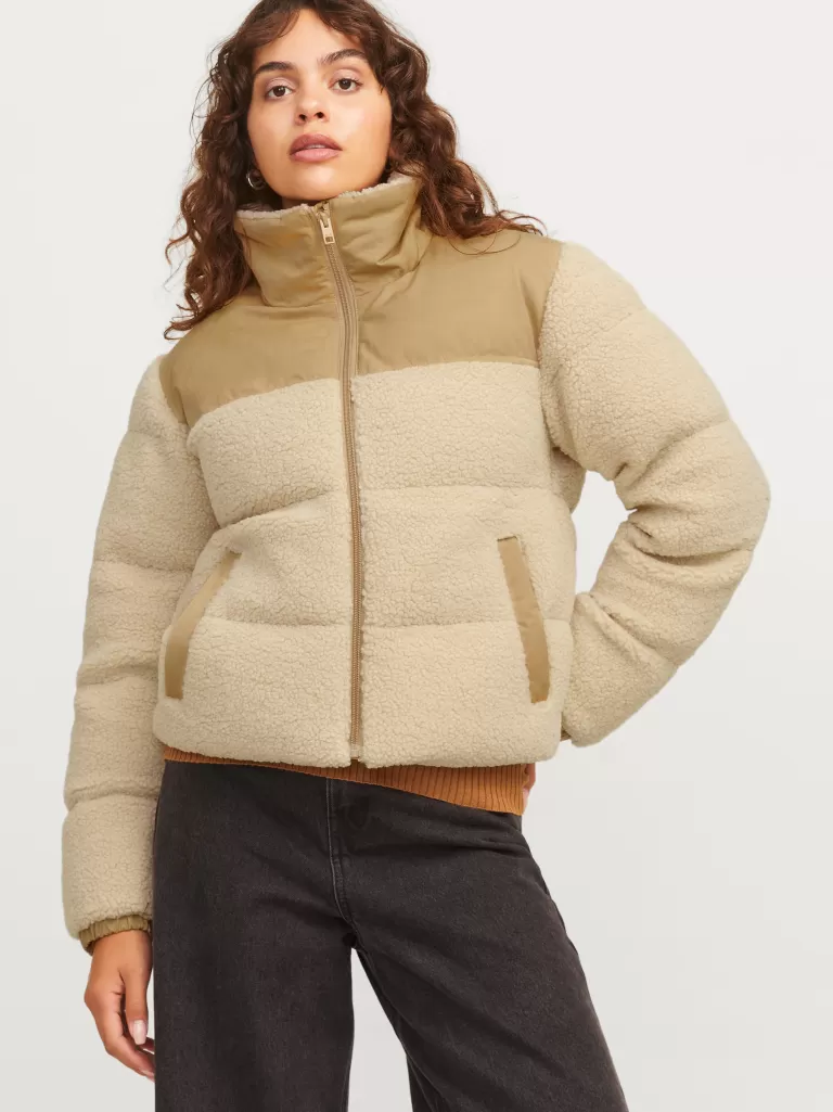 JACK & JONES Kurtki I Płaszcze^JXLISA Kurtka puchowa Beżowy