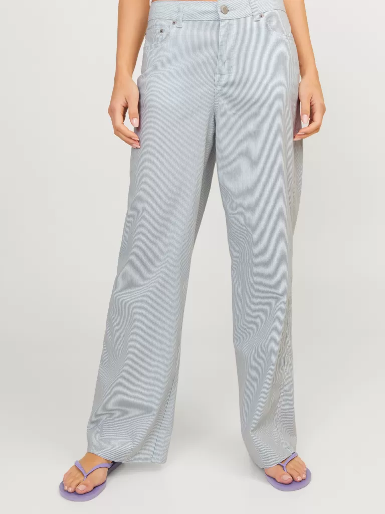JACK & JONES Spodnie^JXLISA Spodnie Niebieski