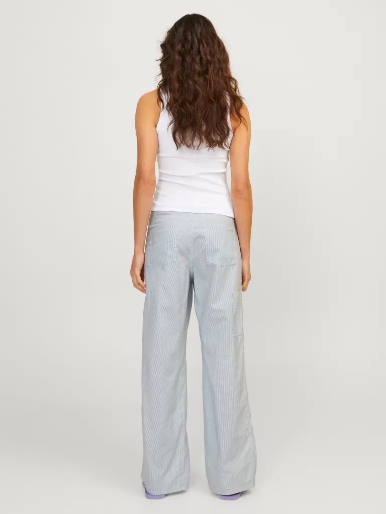 JACK & JONES Spodnie^JXLISA Spodnie Niebieski
