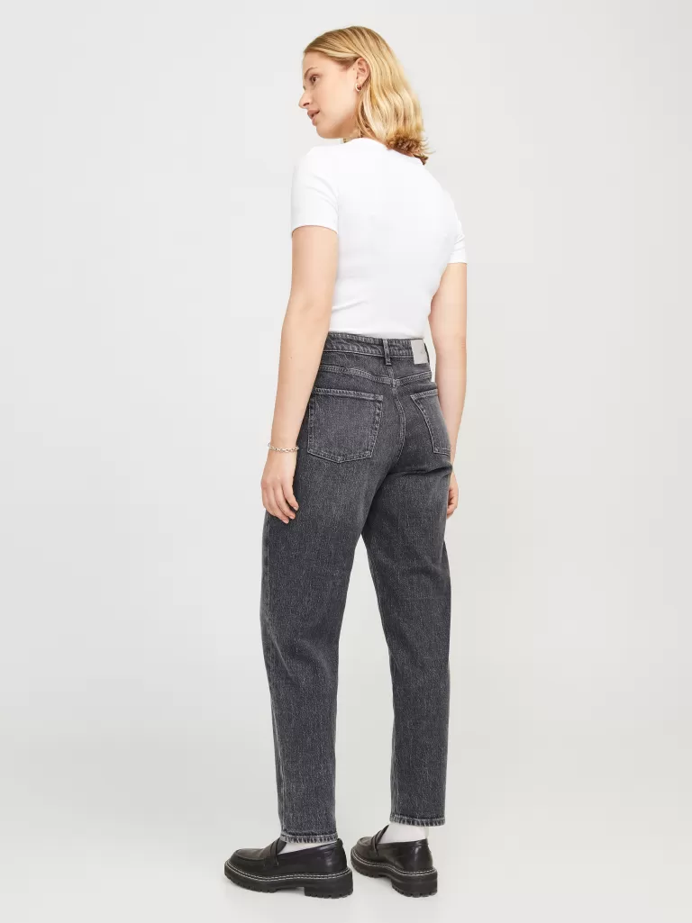JACK & JONES Jeansy | Denim^JXLISBON MOM HW C4144 JEANS DNM NOOS Szary