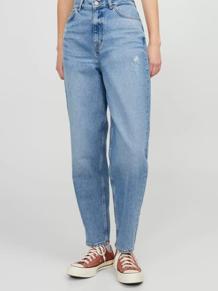 JACK & JONES Jeansy | Denim^JXLISBON MOM HW CR4022 DNM NOOS Niebieski