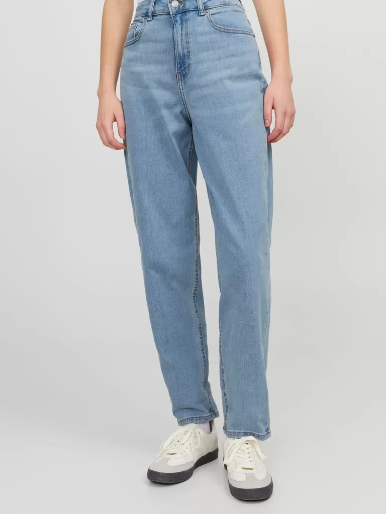 JACK & JONES Jeansy | Denim^JXLISBON MOM HW MH4003 DNM NOOS Niebieski