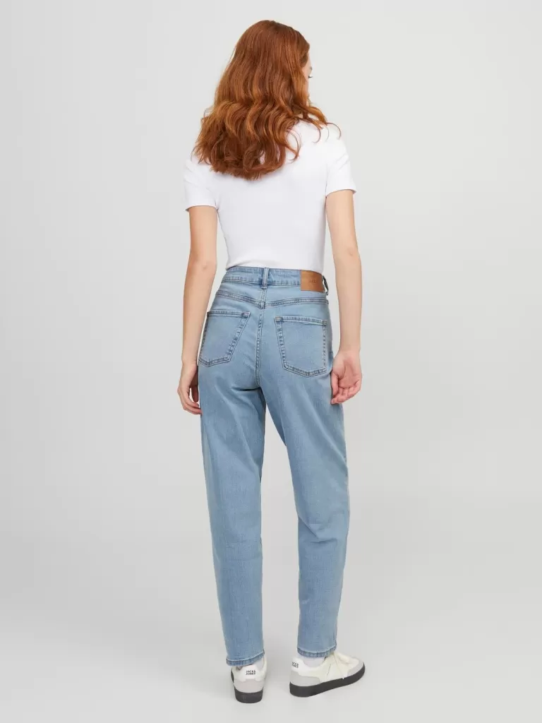 JACK & JONES Jeansy | Denim^JXLISBON MOM HW MH4003 DNM NOOS Niebieski