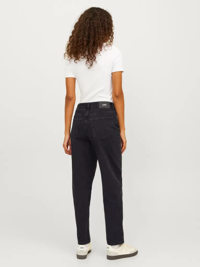 JACK & JONES Jeansy | Denim^JXLISBON MOM HW MR4004 DNM NOOS Czarny