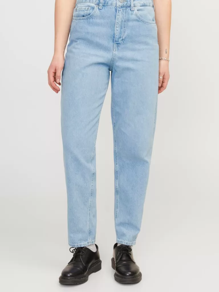 JACK & JONES Jeansy | Denim^JXLISBON MOM HW R4010 DNM NOOS Niebieski