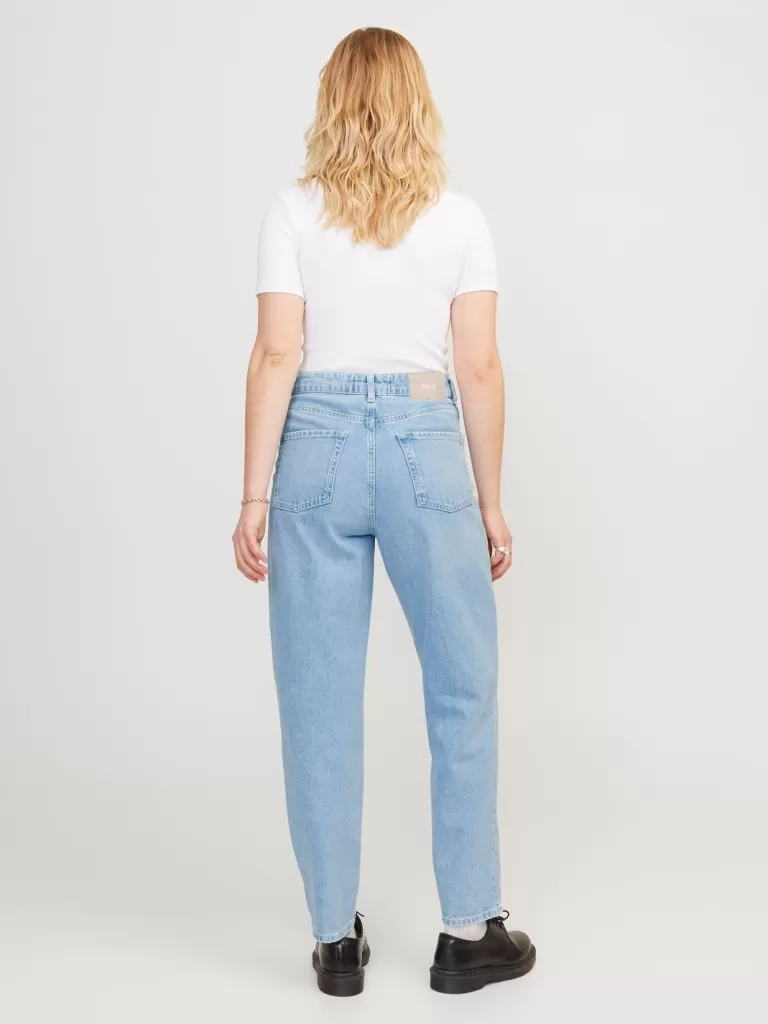 JACK & JONES Jeansy | Denim^JXLISBON MOM HW R4010 DNM NOOS Niebieski