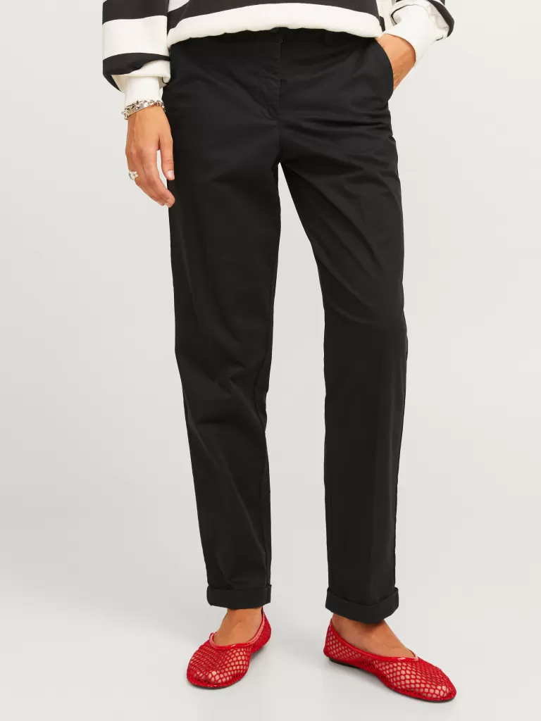 JACK & JONES Spodnie^JXLOUIE Spodnie chino Czarny