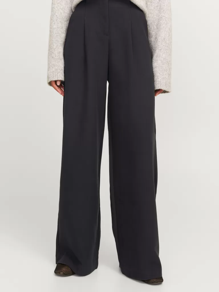 JACK & JONES Spodnie^JXLULA Klasyczne spodnie Czarny