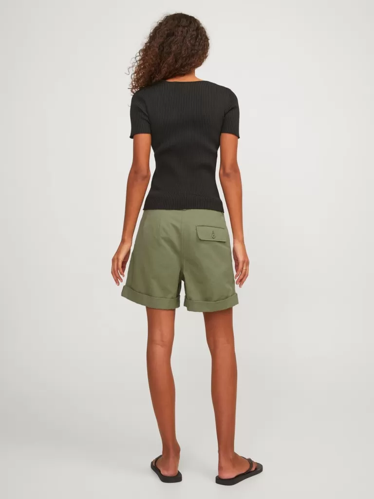 JACK & JONES Krótkie Spodenki^JXMADDY Szorty Zielony