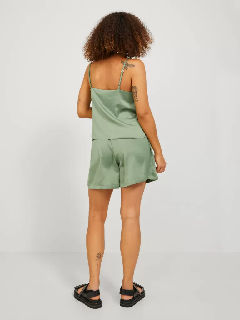 JACK & JONES Topy^JXMALIA Góra Zielony