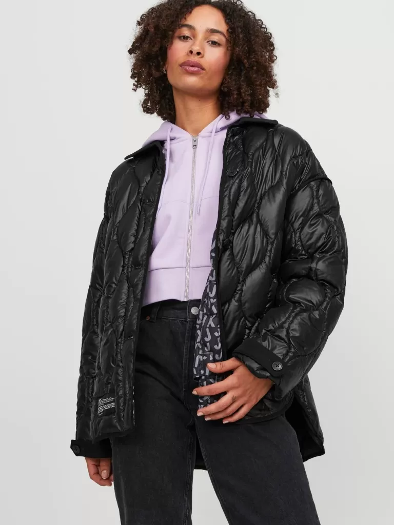 JACK & JONES Kurtki I Płaszcze^JXMARI Pikowana kurtka Czarny