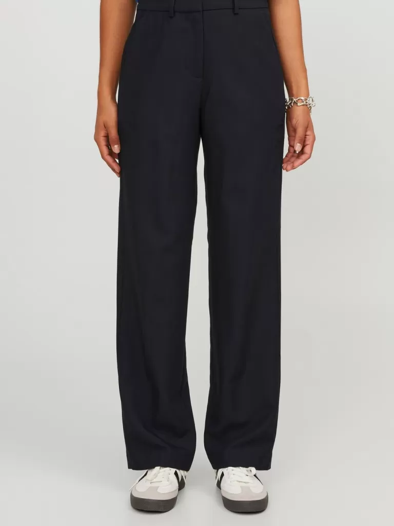 JACK & JONES Spodnie^JXMARY Klasyczne spodnie Czarny