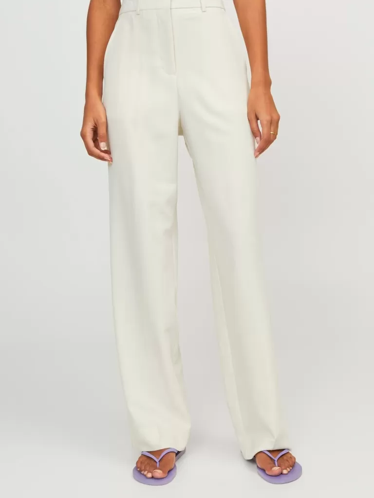 JACK & JONES Spodnie^JXMARY Klasyczne spodnie Biały
