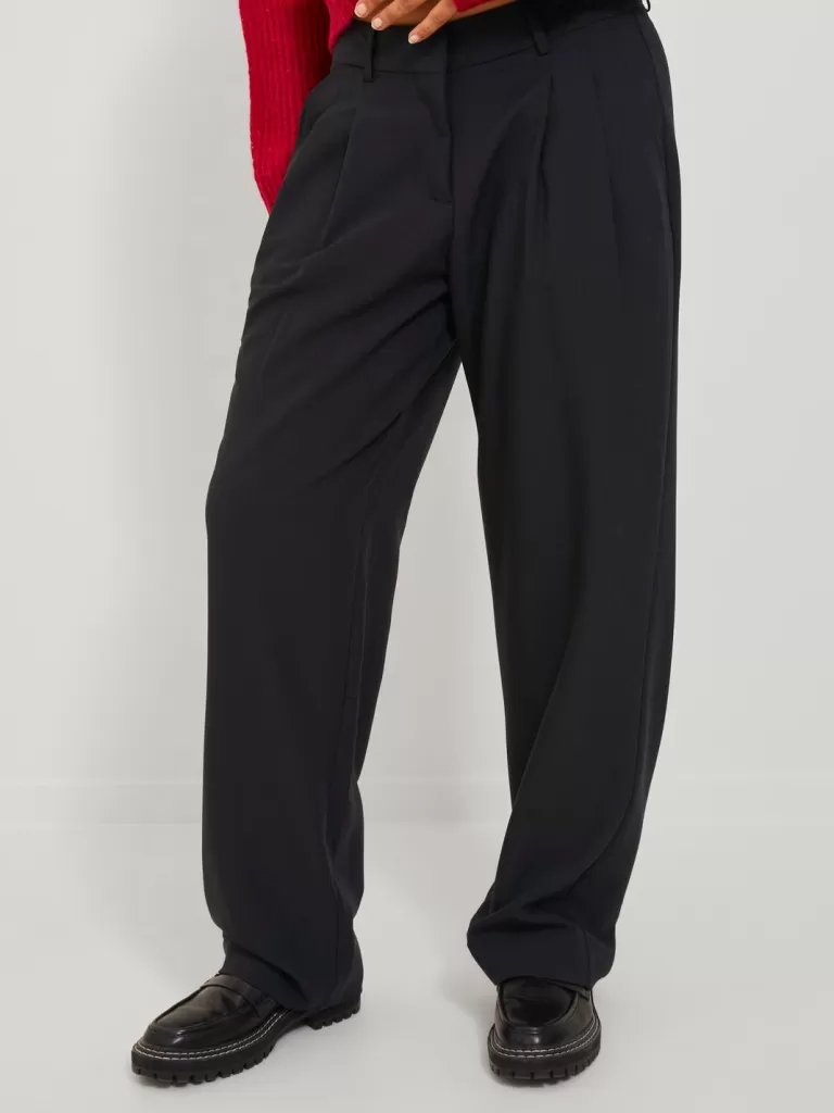 JACK & JONES Spodnie^JXMARY Klasyczne spodnie Czarny