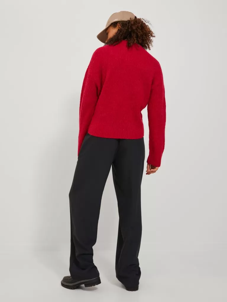 JACK & JONES Spodnie^JXMARY Klasyczne spodnie Czarny